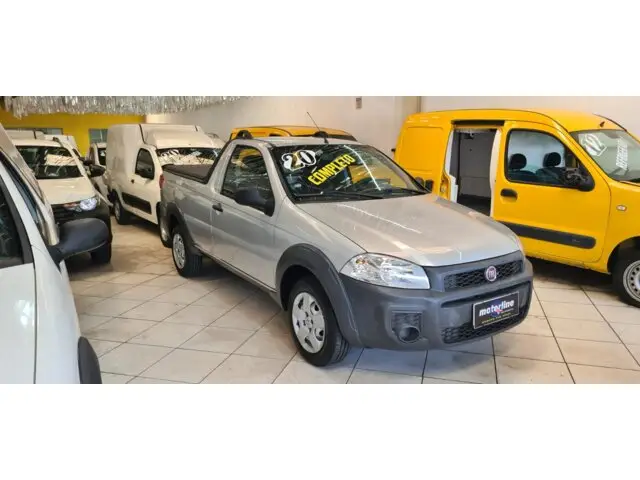 Carro Fiat Strada 2020 Hard Working 1.4 (Flex) (Cabine Simples)