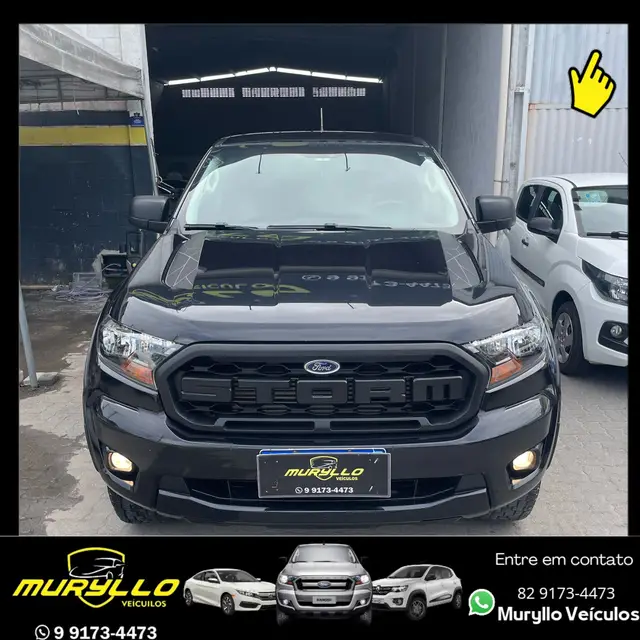 Carro Ford Ranger Cabine Dupla 2022 Storm 3.2 Turbodiesel 20V 4x4 (Aut)
