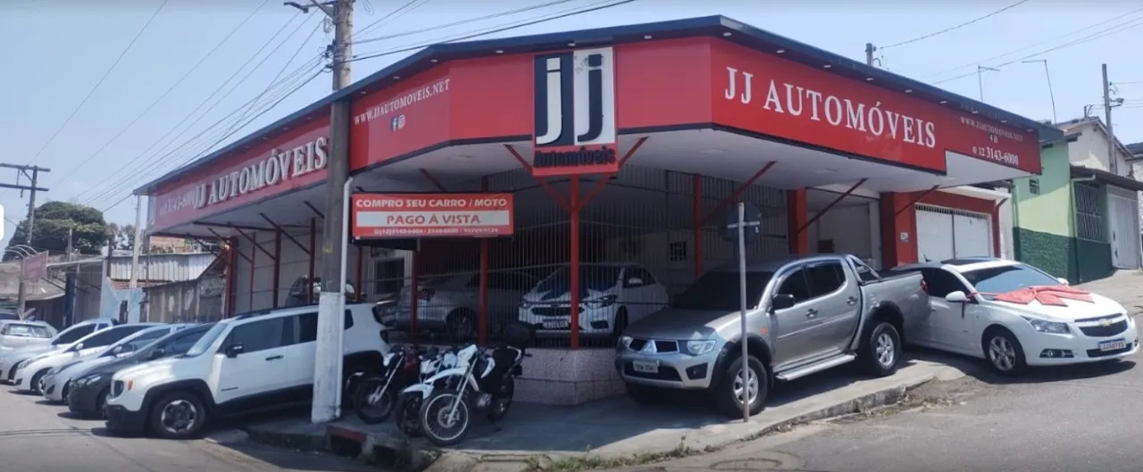 Fachada da loja Veículos à venda em JJ Automoveis - Cruzeiro - SP | Mobiauto