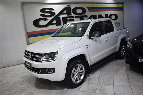 Carro Volkswagen Amarok 2016 2.0 CD 4x4 TDi Highline (Aut)