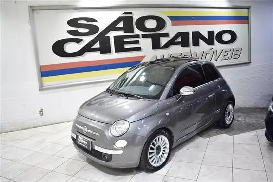 Carro Fiat 500 2010 Lounge 1.4 16V