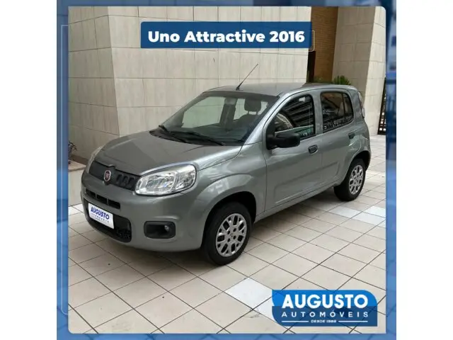 Carro Fiat Uno 2016 Attractive 1.0 (Flex) 4p