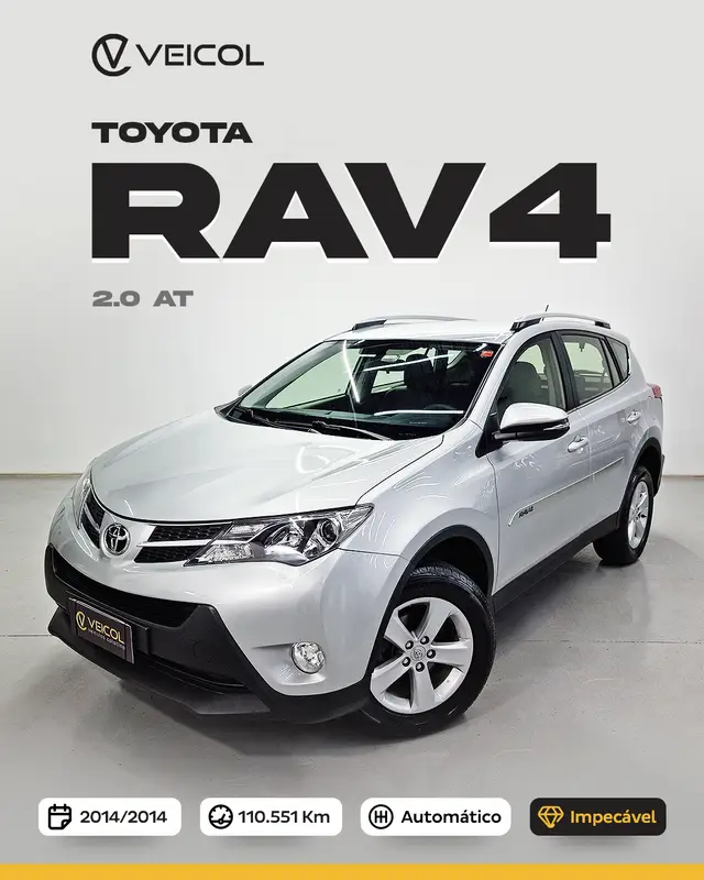 Carro Toyota RAV4 2014 2.0 4x2