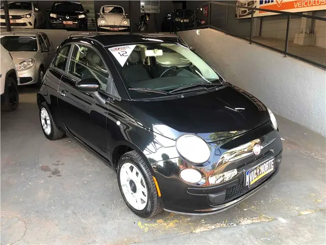 Carro Fiat 500 2012 Cult 1.4 8V