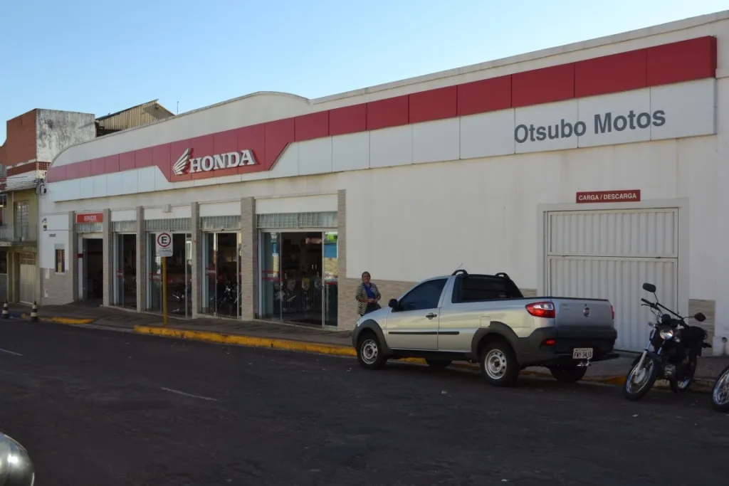 Fachada da loja Otsubo Honda - Tupã - SP