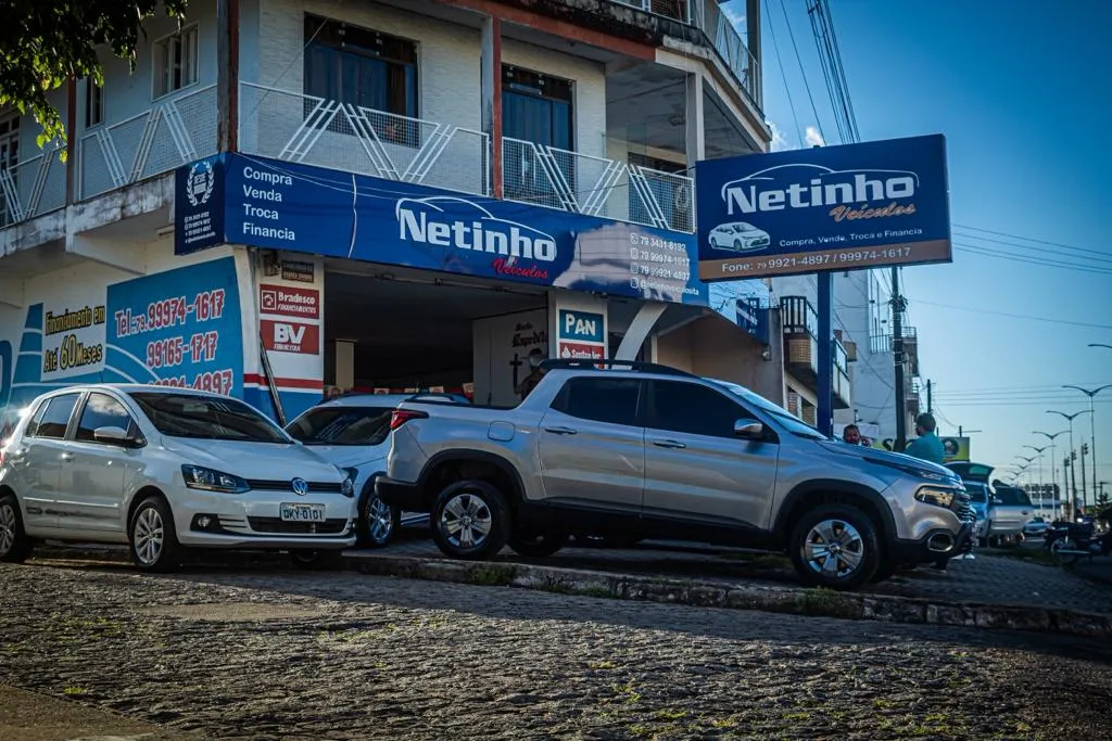 Fachada da loja Veículos à venda em Netinho Veículos  - Itabaiana - SE | Mobiauto