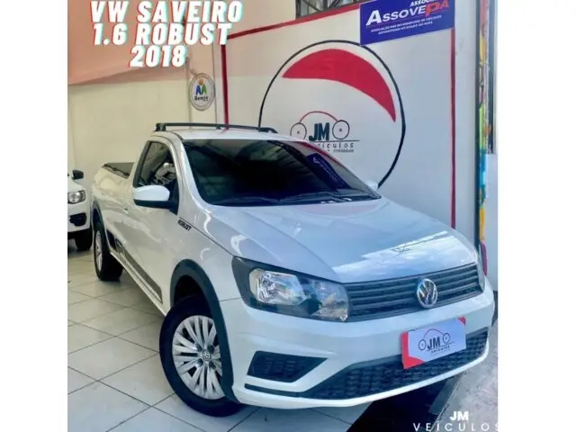 Carro Volkswagen Saveiro 2018 Robust 1.6 MSI CD (Flex)