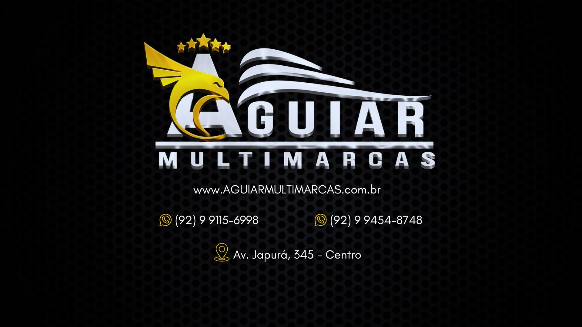 Fachada da loja AGUIAR MULTIMARCAS - Manaus - AM