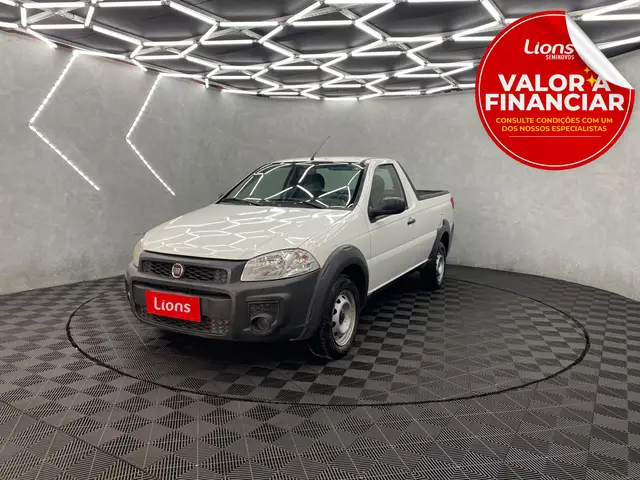 Carro Fiat Strada 2020 Hard Working 1.4 (Flex) (Cabine Simples)