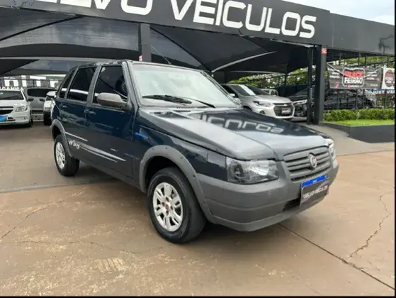 Carro Fiat Uno Mille 2010 Fire Economy Way 1.0 (Flex) 4p