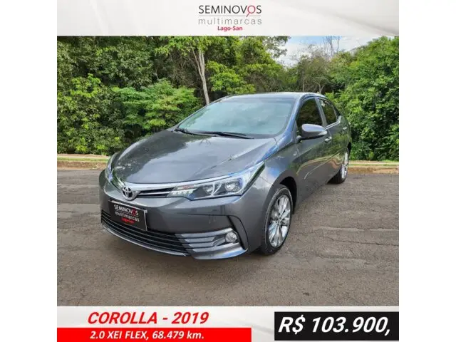 Carro Toyota Corolla 2019 2.0 XEi Multi-Drive S (Flex)
