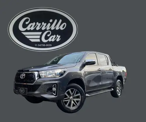 Carro Toyota Hilux Cabine Dupla 2020 Hilux 2.7 SRV CD 4x2 (Flex) (Aut)