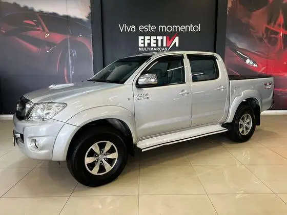 Carro Toyota Hilux Cabine Dupla 2010 Hilux SRV 4X4 3.0 (cab dupla) (aut)