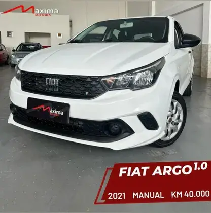 Carro Fiat Argo 2021 Drive 1.0 (Flex)