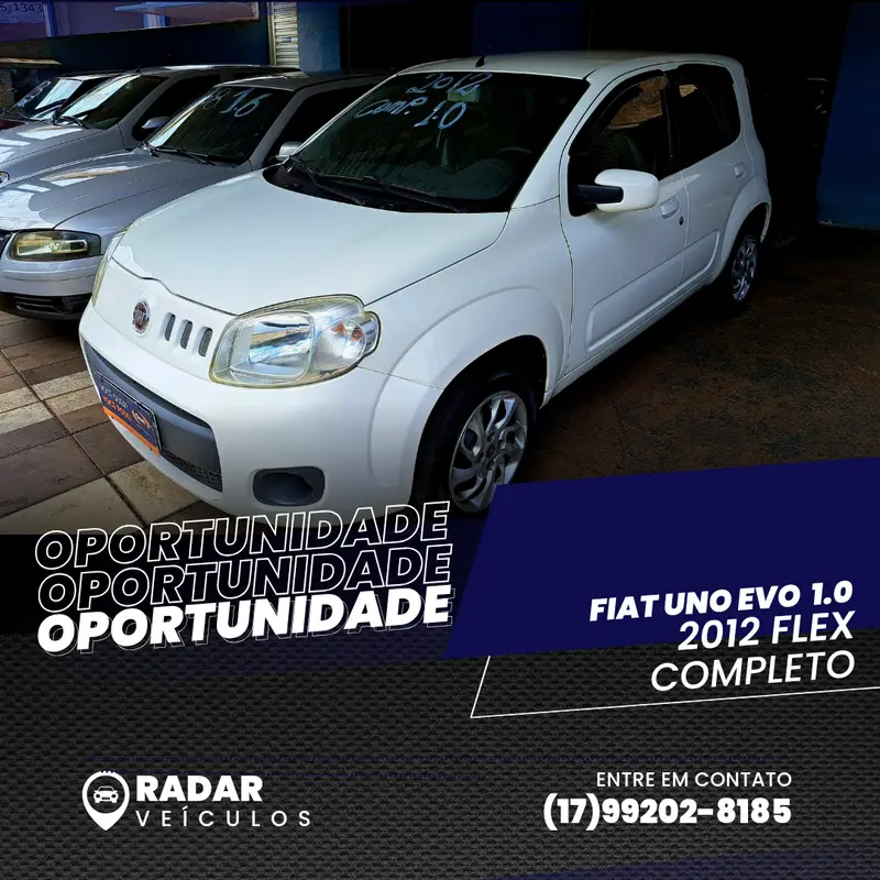 Fiat Uno Vivace 1.0 8V (Flex) 4p