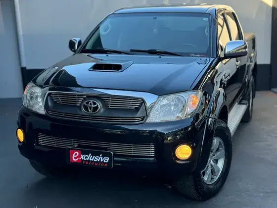Carro Toyota Hilux Cabine Dupla 2010 Hilux SRV 4X4 3.0 (cab dupla) (aut)