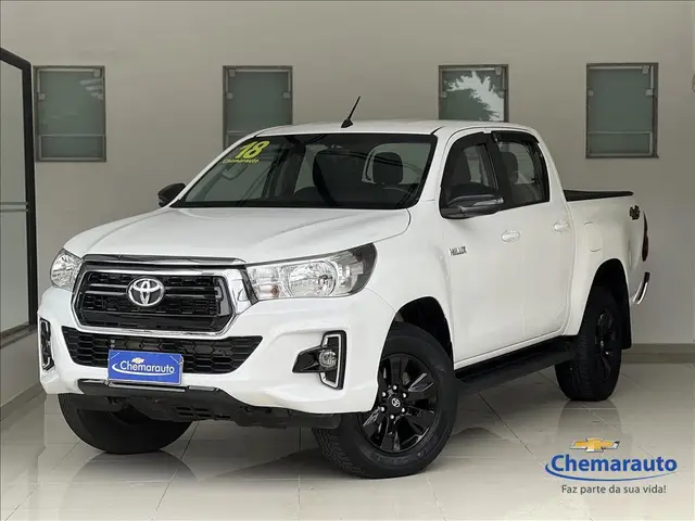 Carro Toyota Hilux Cabine Dupla 2018 Hilux 2.8 TDI SR CD 4x4 (Aut)