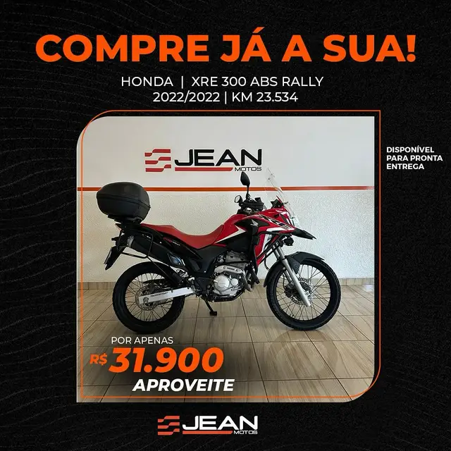 Moto Honda XRE 300 2022 Rally (Flex)