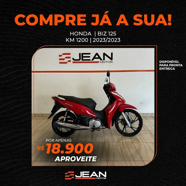 Moto Honda Biz 125i 2023 Flex