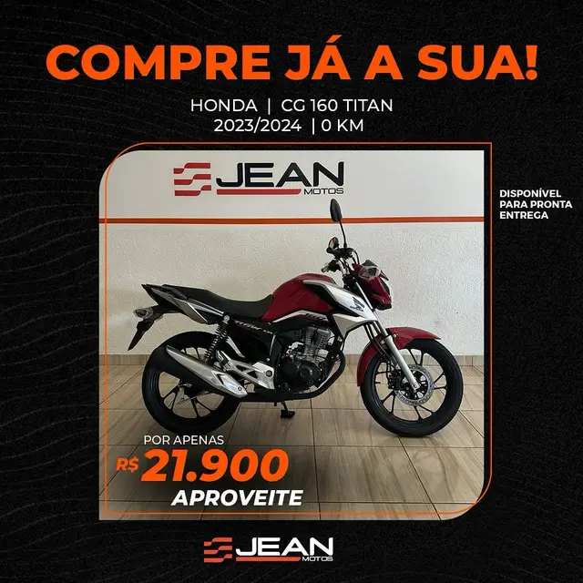Moto Honda CG 160 2024 Titan