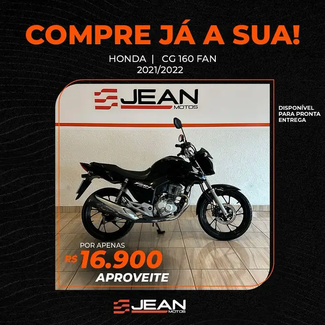 Moto Honda CG 160 2022 Fan