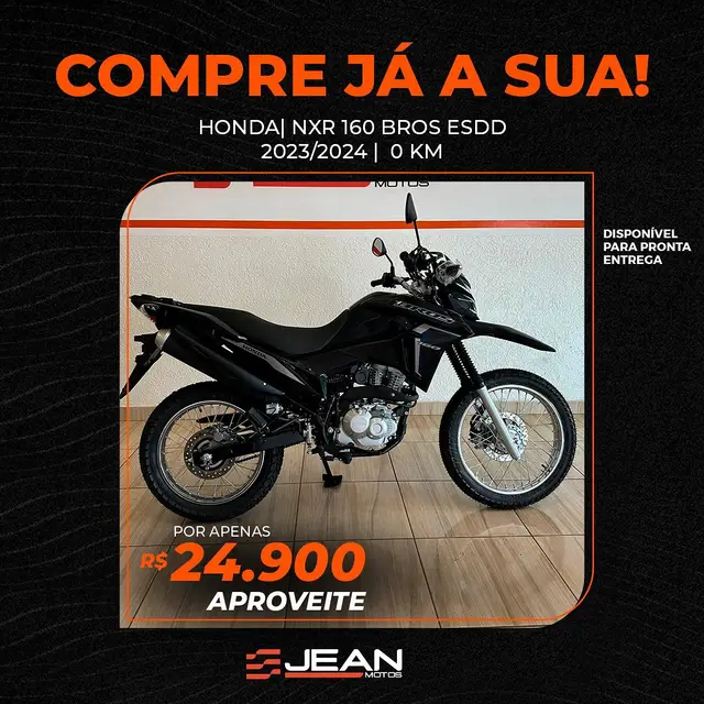 Carro Honda NXR 160 2024 Bros ESDD