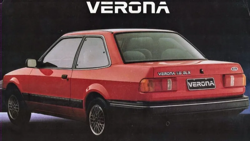 Ford Verona: o projeto de US$ 100 milhões do nosso Escort Sedan