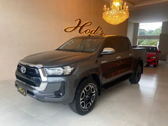 Carro Toyota Hilux Cabine Dupla 2021 SRV 2.8 TDI CD 4x4 (Aut)