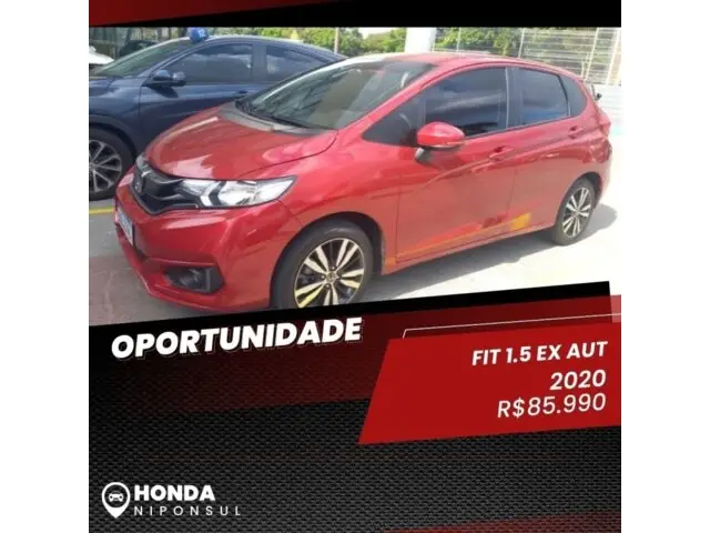 Carro Honda Fit 2020 1.5 16v EX CVT (Flex)