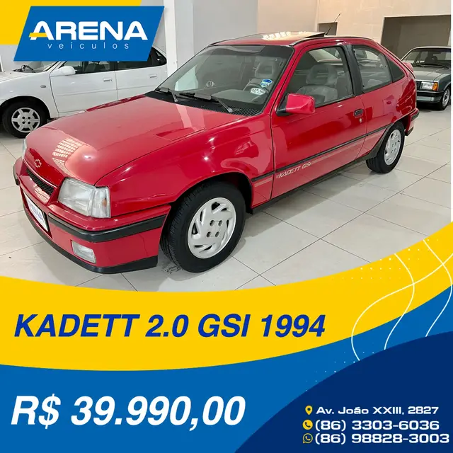 Carro Chevrolet Kadett 1994 Hatch GSi 2.0 MPFi