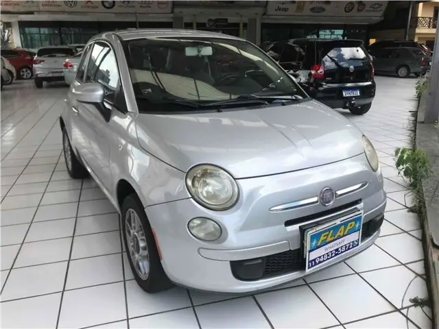 Carro Fiat 500 2012 Cult 1.4 8V
