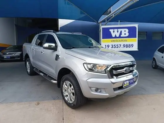 Carro Ford Ranger Cabine Dupla 2017 Ranger 3.2 Limited CD 4x4 (Aut)