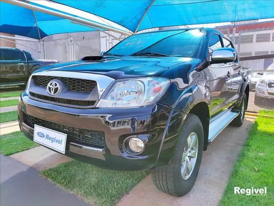 Carro Toyota Hilux Cabine Dupla 2010 Hilux SRV 4X4 3.0 (cab dupla) (aut)