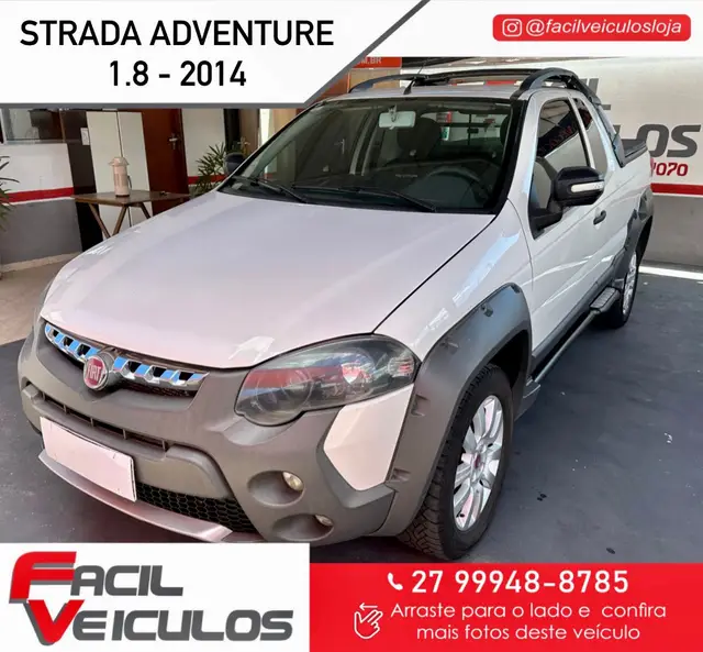 Carro Fiat Strada 2014 Adventure 1.8 16V (Flex) (Cabine Estendida)