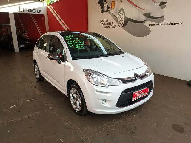 Carro Citroën C3 2018 Exclusive 1.6 VTI 120 (Flex) (Aut)