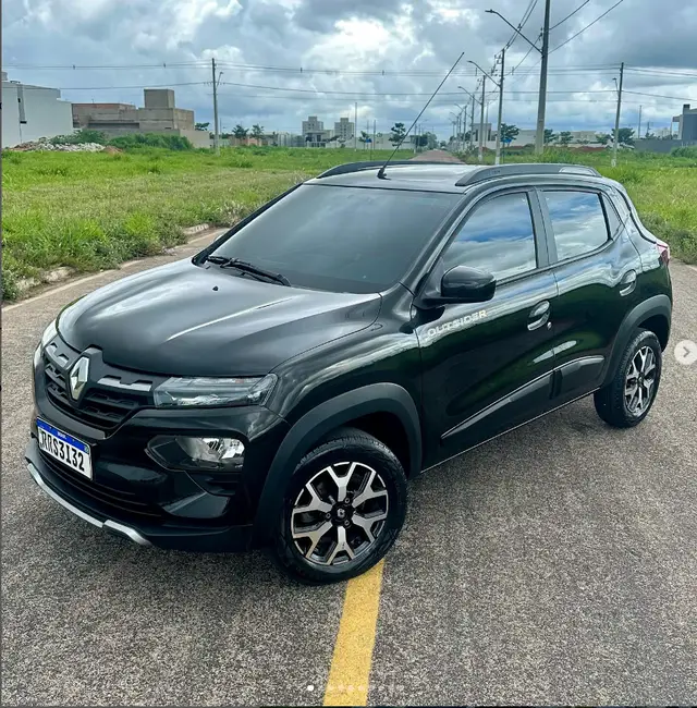 Carro Renault Kwid 2023 Outsider 1.0 12v SCe (Flex)