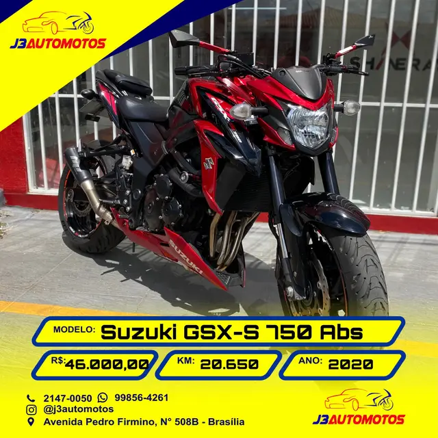 Carro Suzuki GSX-S 750 2020 A