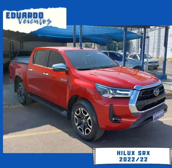 Carro Toyota Hilux Cabine Dupla 2022 SRX 2.8 TDI CD 4x4 (Aut)