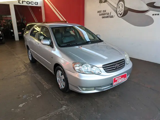 Carro Toyota Corolla 2003 Sedan XLi 1.6 16V