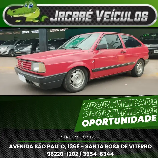 Carro Volkswagen Gol 1989 Star 1.8