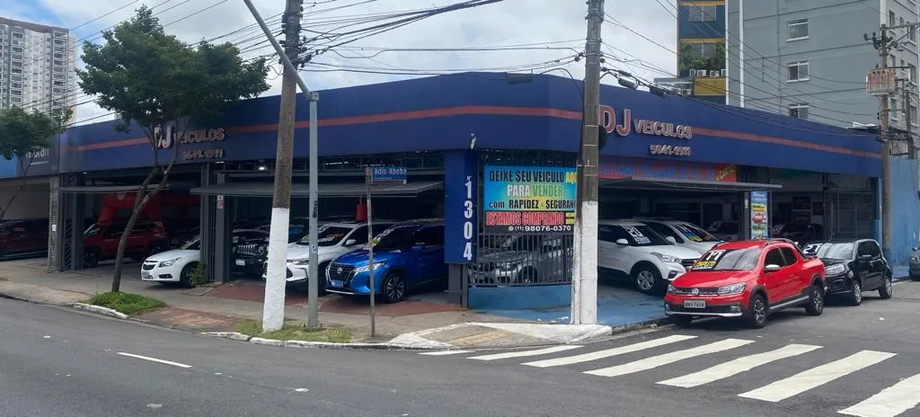 Fachada da loja Veículos à venda em DJ VEICULOS - São Paulo - SP | Mobiauto