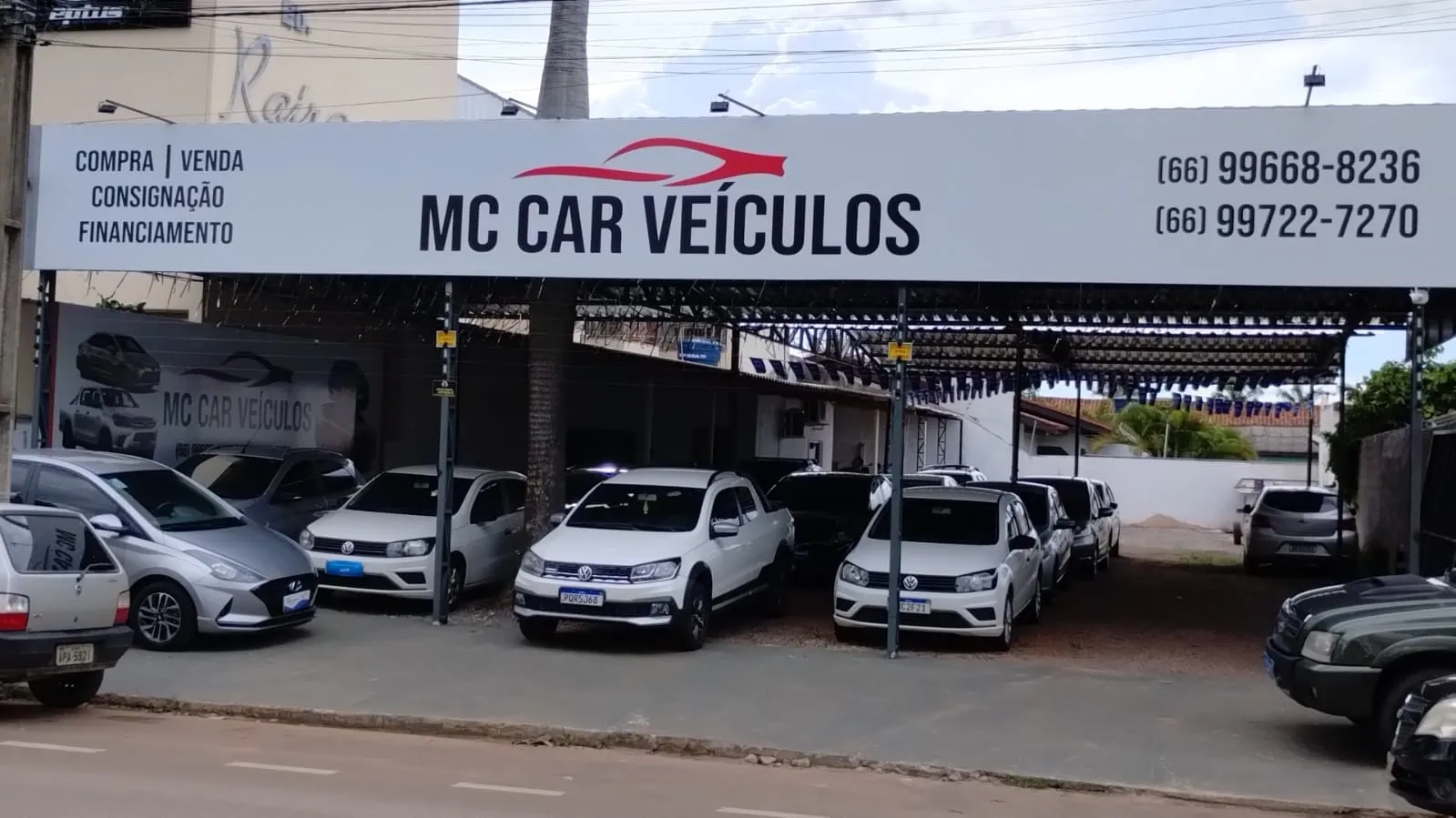 Fachada da loja Veículos à venda em MC CAR VEICULOS - Sinop - MT | Mobiauto