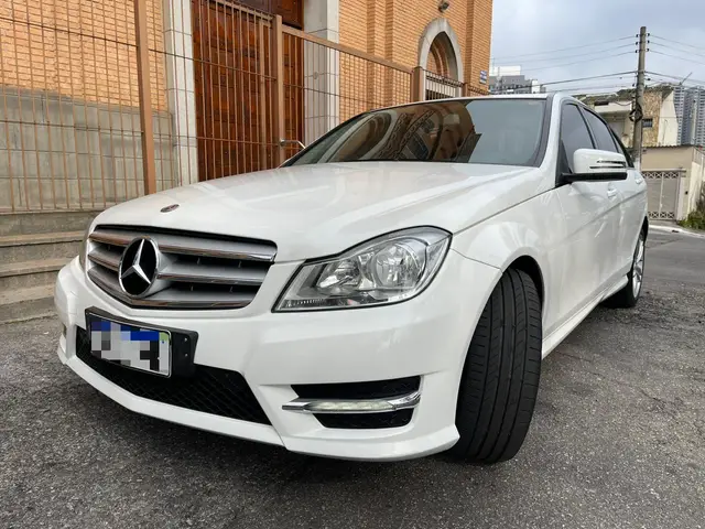 Carro Mercedes-Benz Classe C 2013 C-180 CGI Sport 1.6 TB 16V (Aut.)