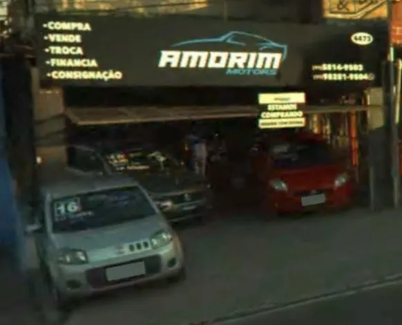 Fachada da loja Veículos à venda em AMORIM MOTORS - São Paulo - SP | Mobiauto