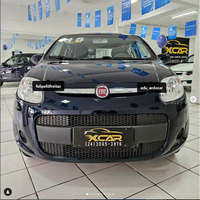 Carro Fiat Palio 2015 Attractive 1.0 Evo (Flex)