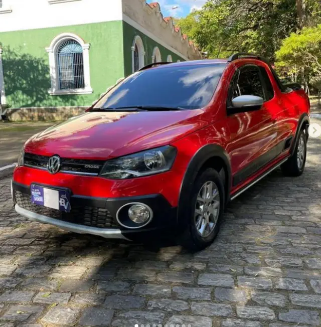 Carro Volkswagen Saveiro 2014 Cross 1.6 (Flex) (cab. estendida)