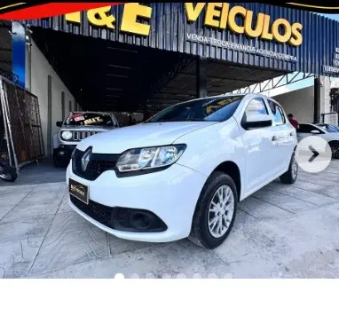 Carro Renault Sandero 2020 Authentique 1.0 (Flex)