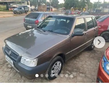 Carro Fiat Uno Mille 2011 Fire Economy 1.0 (Flex) 4p