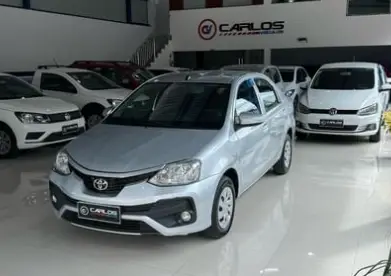 Carro Toyota Etios Sedan 2018 X 1.5 (Flex)