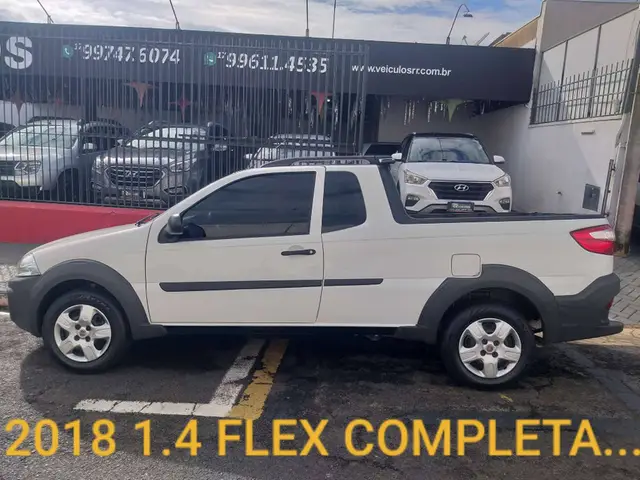 Carro Fiat Strada 2018 Hard Working 1.4 (Flex) (Cabine Estendida)